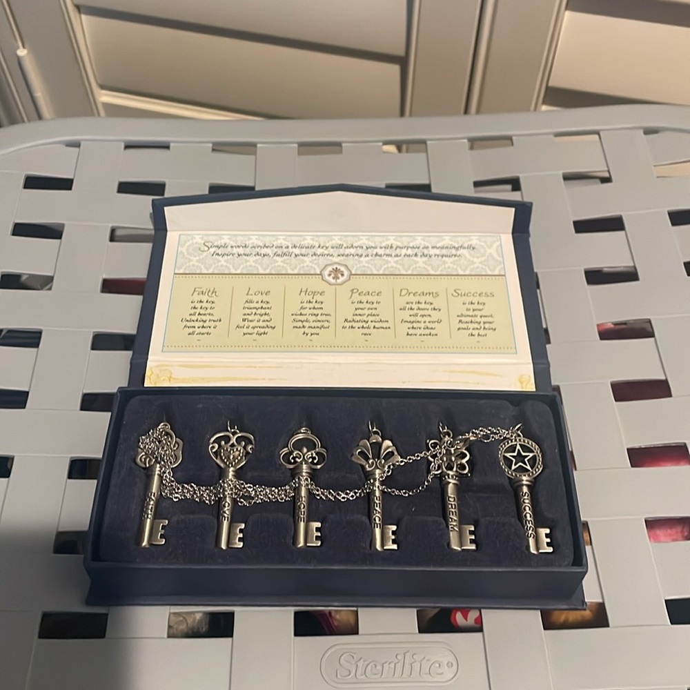 Imagine Nation “Keys of Life” Necklace